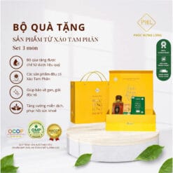 Bộ quà tặng XÁO TAM PHÂN PHÚC HƯNG LONG - Quà tặng thiên nhiên trong từng hương vị