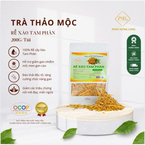 Rễ Xáo Tam Phân sấy khô