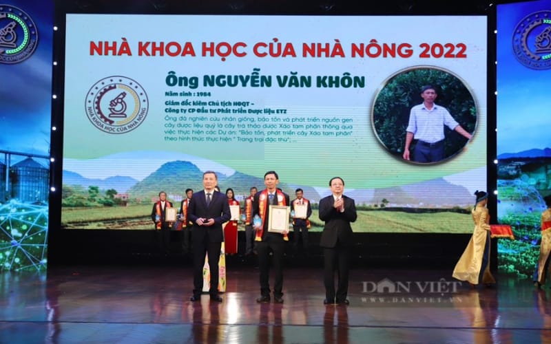 Nông dân Việt Nam xuất sắc 2024 đến từ Đồng Nai là người trồng cây dược liệu quý hỗ trợ điều trị bệnh nan y