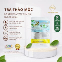 Phúc Hưng Long Trà thảo mộc Lá Khôi Tía -Bịch 30 túi lọc, hỗ trợ giảm đau dạ dày, trào ngược, viêm loét